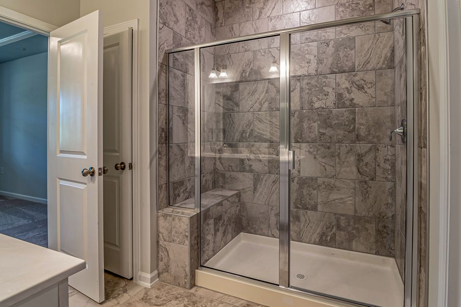 High-quality bathroom renovation with modern fixtures and design